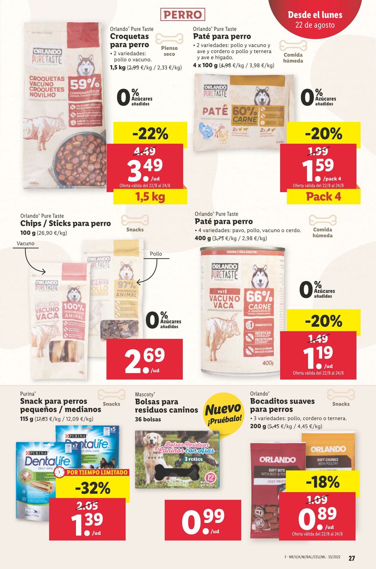 Folleto Lidl 18.08.2022 - 24.08.2022