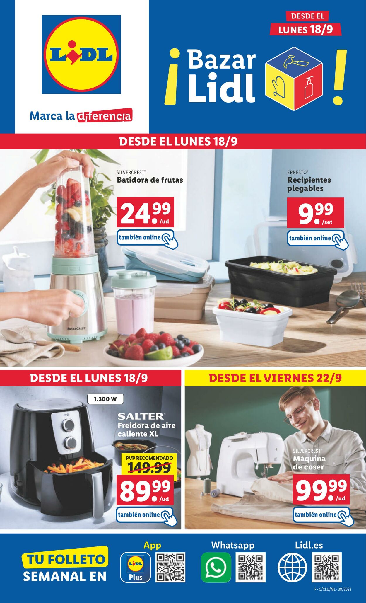 Folleto Lidl 18.09.2023 - 24.09.2023