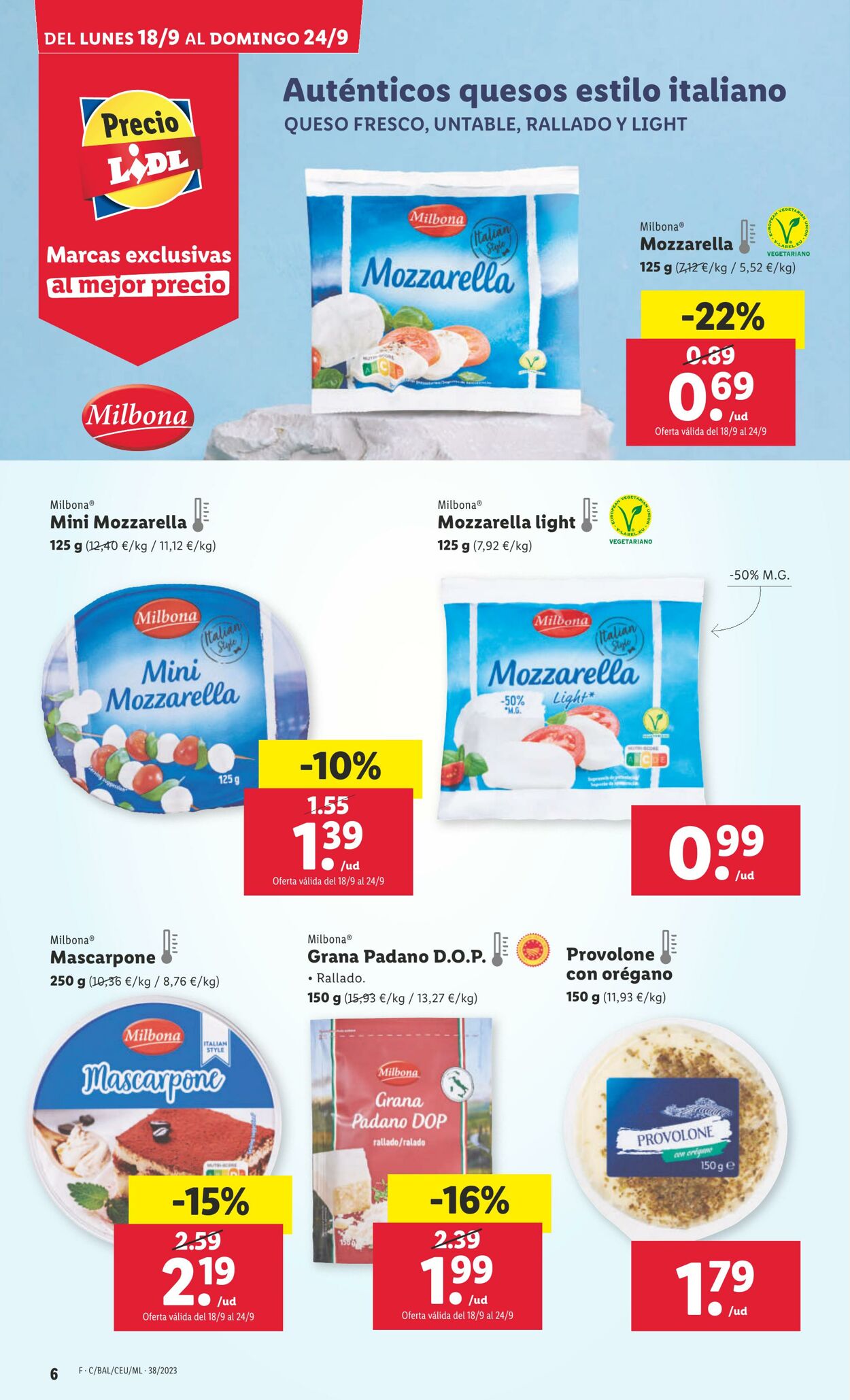 Folleto Lidl 18.09.2023 - 24.09.2023