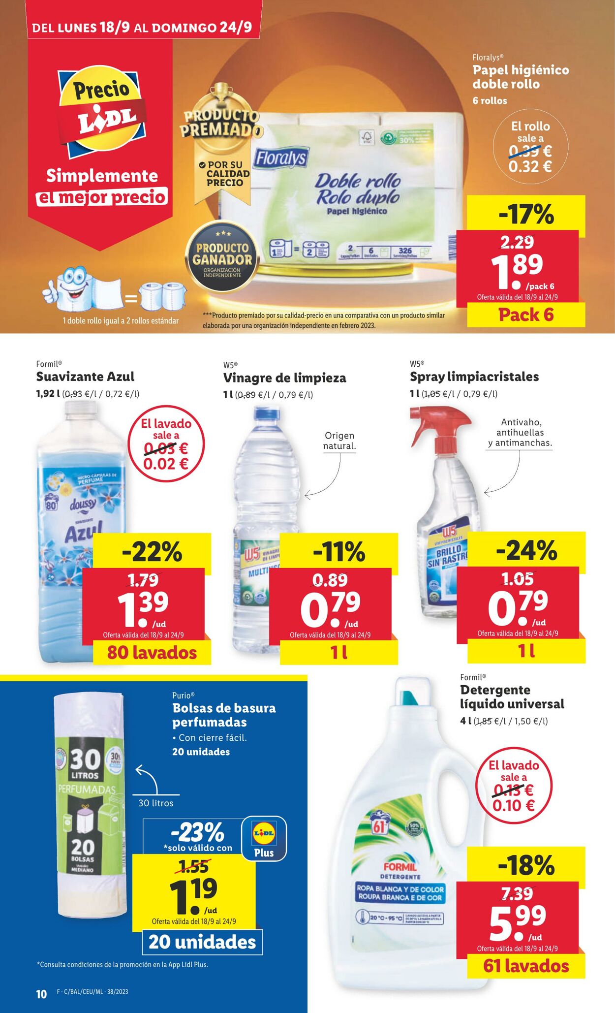 Folleto Lidl 18.09.2023 - 24.09.2023