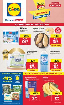 Folleto Lidl 18.09.2023 - 24.09.2023