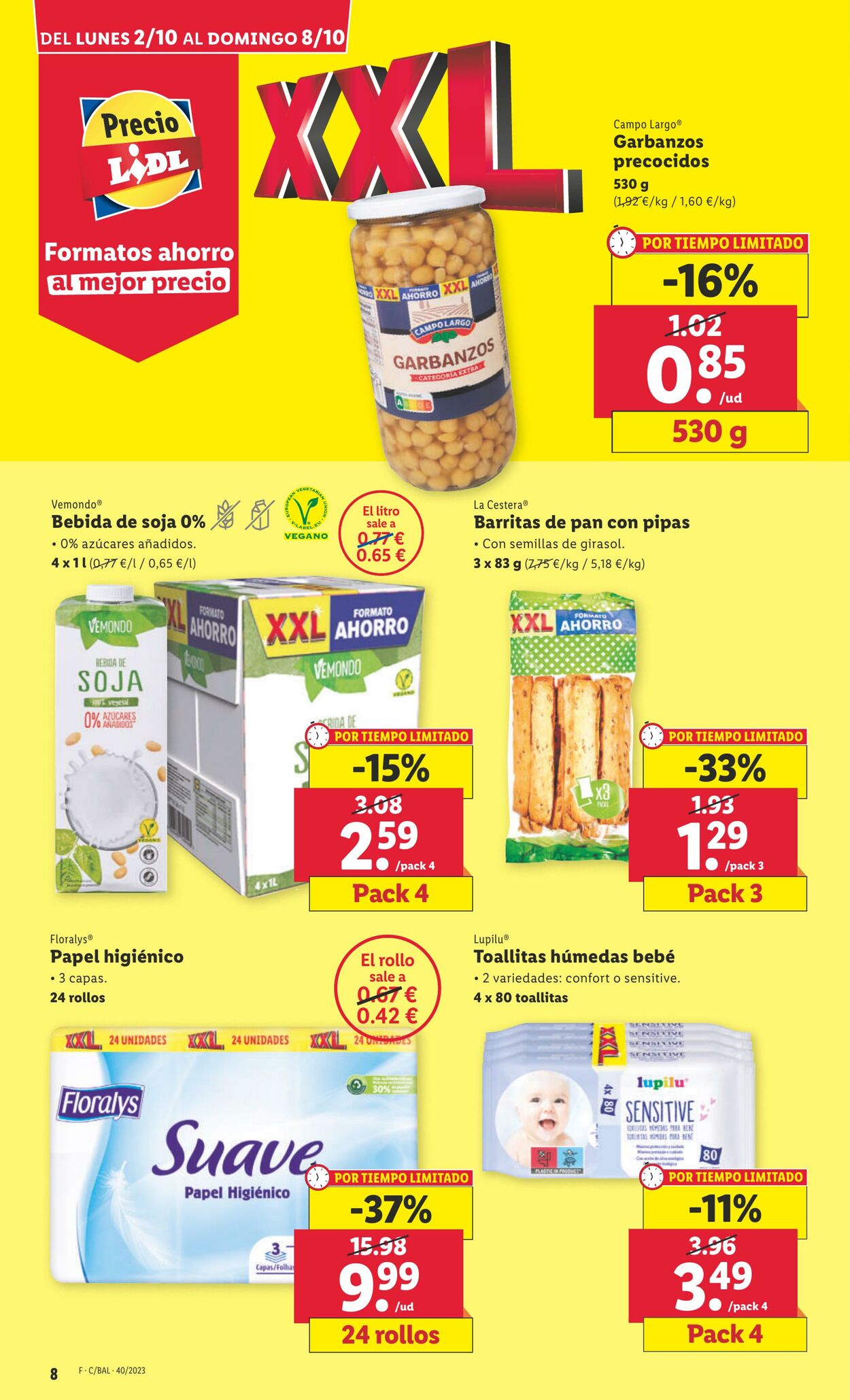 Folleto Lidl 02.10.2023 - 08.10.2023