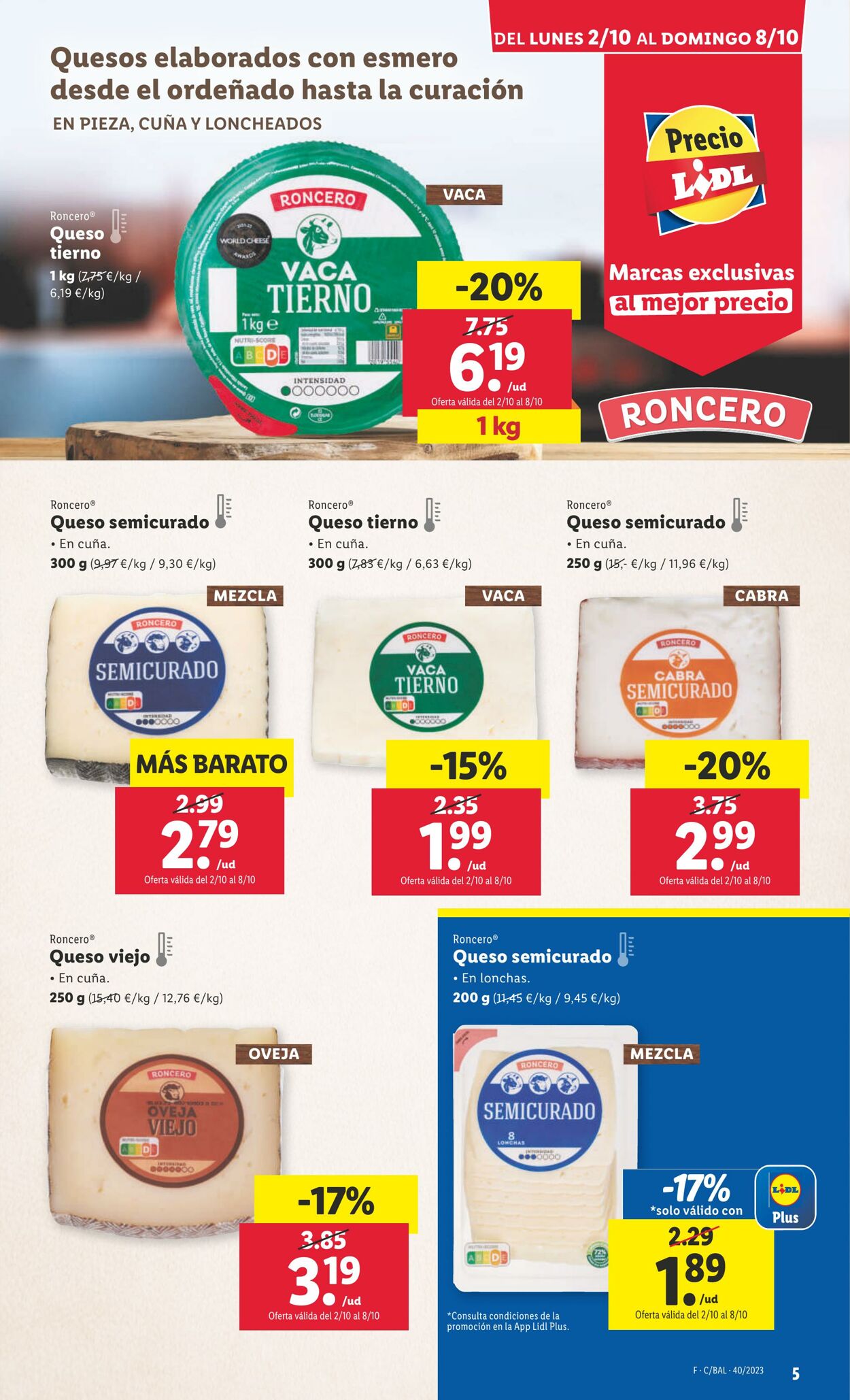 Folleto Lidl 02.10.2023 - 08.10.2023