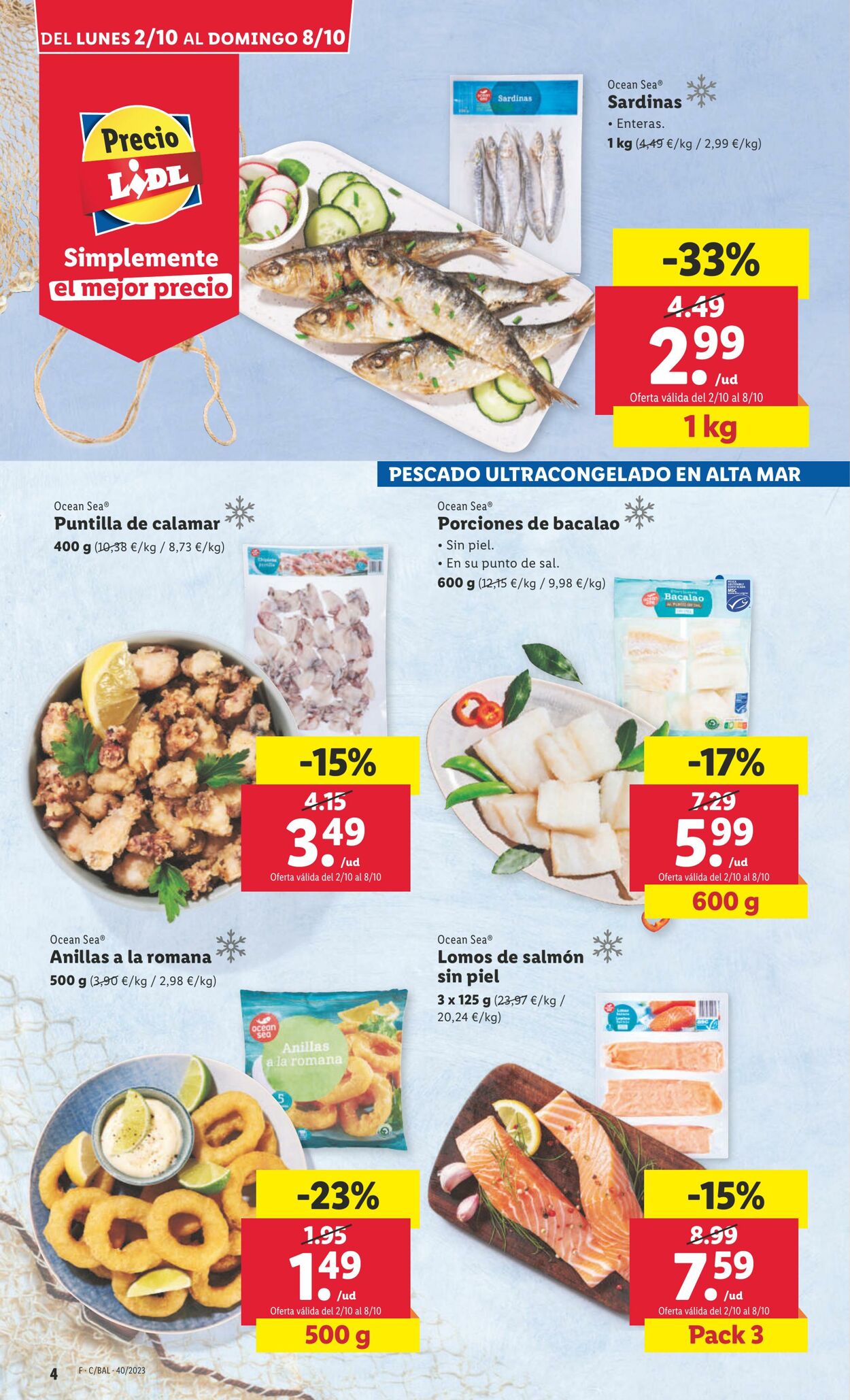 Folleto Lidl 02.10.2023 - 08.10.2023