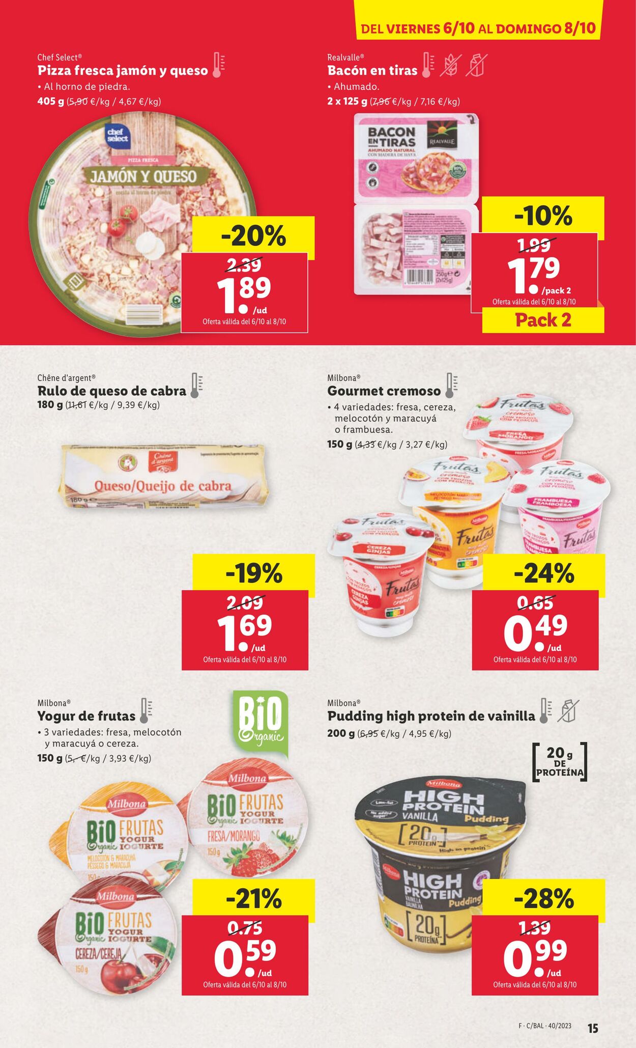 Folleto Lidl 02.10.2023 - 08.10.2023