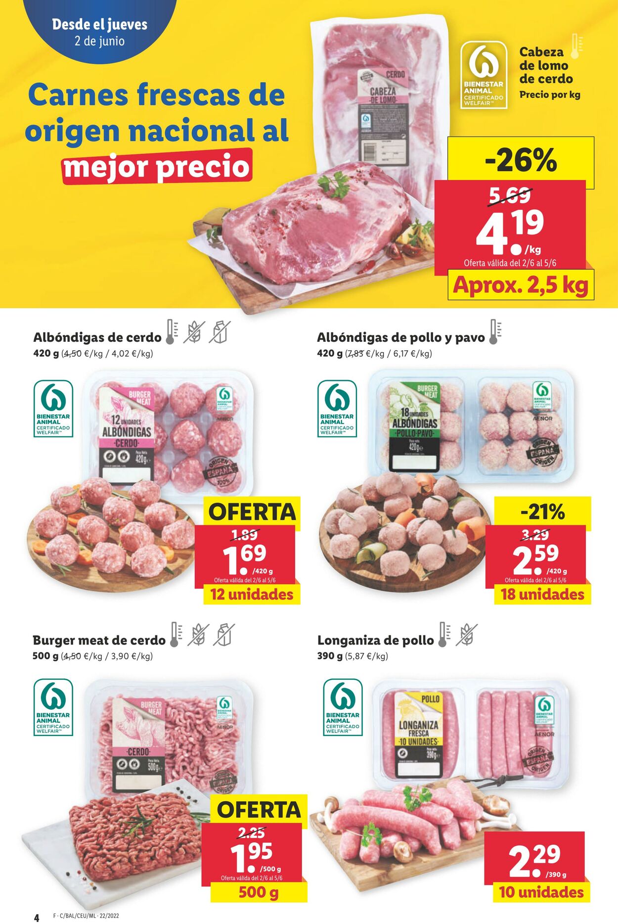 Folleto Lidl 02.06.2022 - 08.06.2022