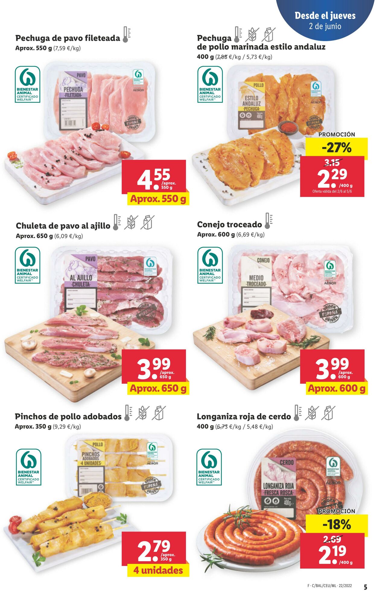 Folleto Lidl 02.06.2022 - 08.06.2022