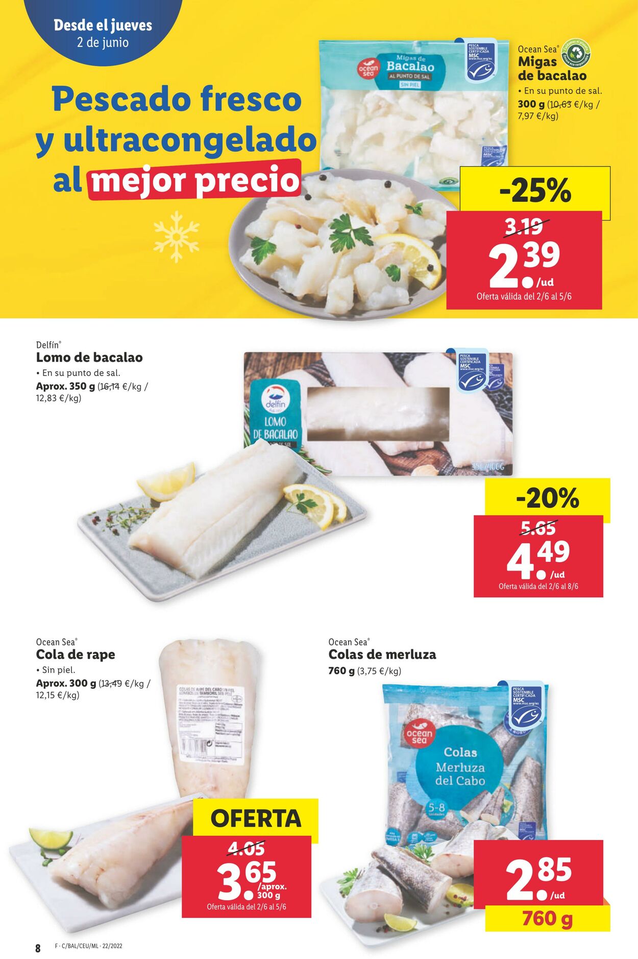 Folleto Lidl 02.06.2022 - 08.06.2022