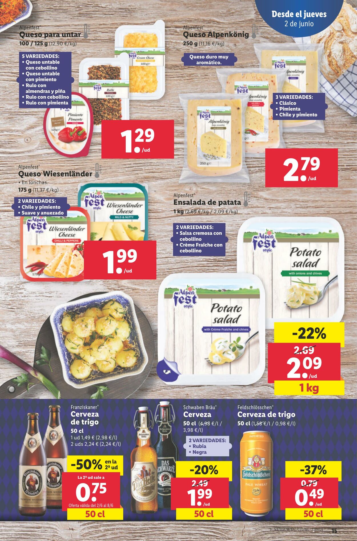 Folleto Lidl 02.06.2022 - 08.06.2022