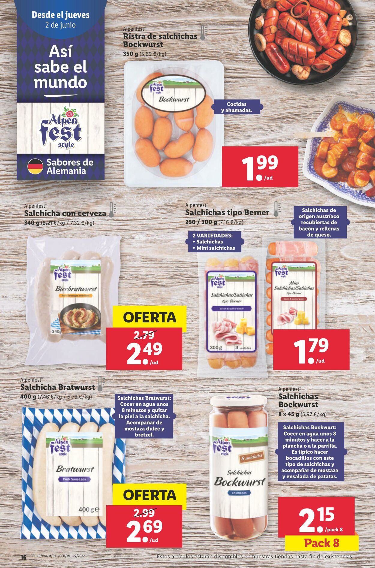 Folleto Lidl 02.06.2022 - 08.06.2022