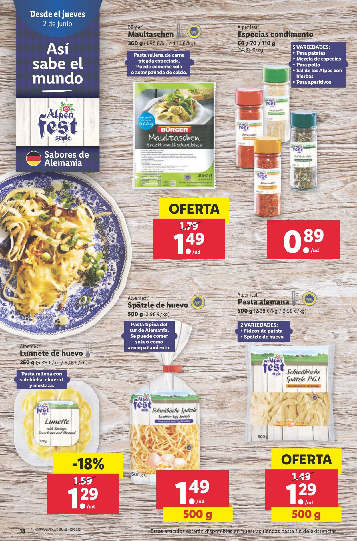 Folleto Lidl 02.06.2022 - 08.06.2022