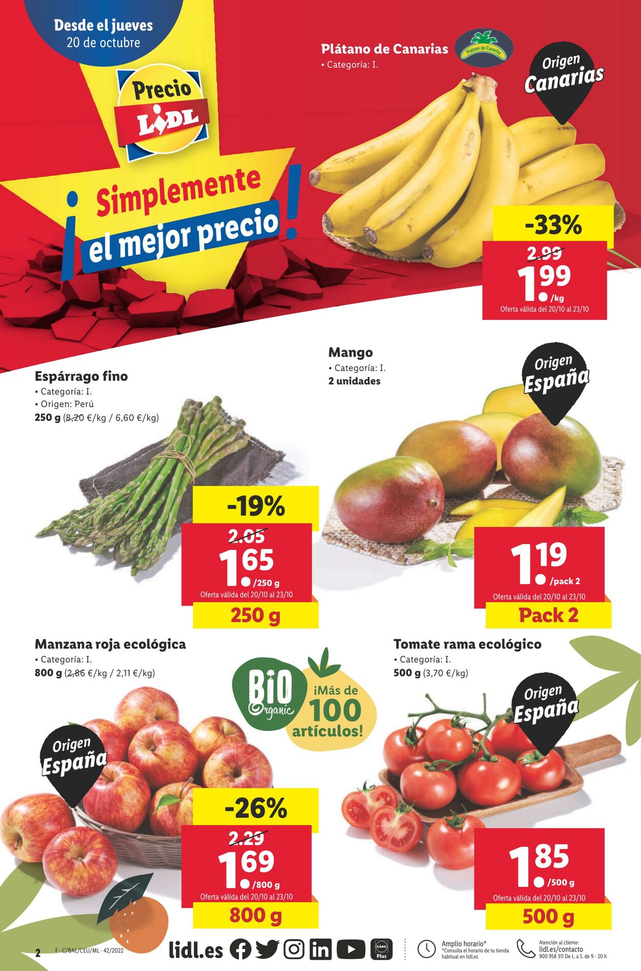 Folleto Lidl 20.10.2022 - 26.10.2022