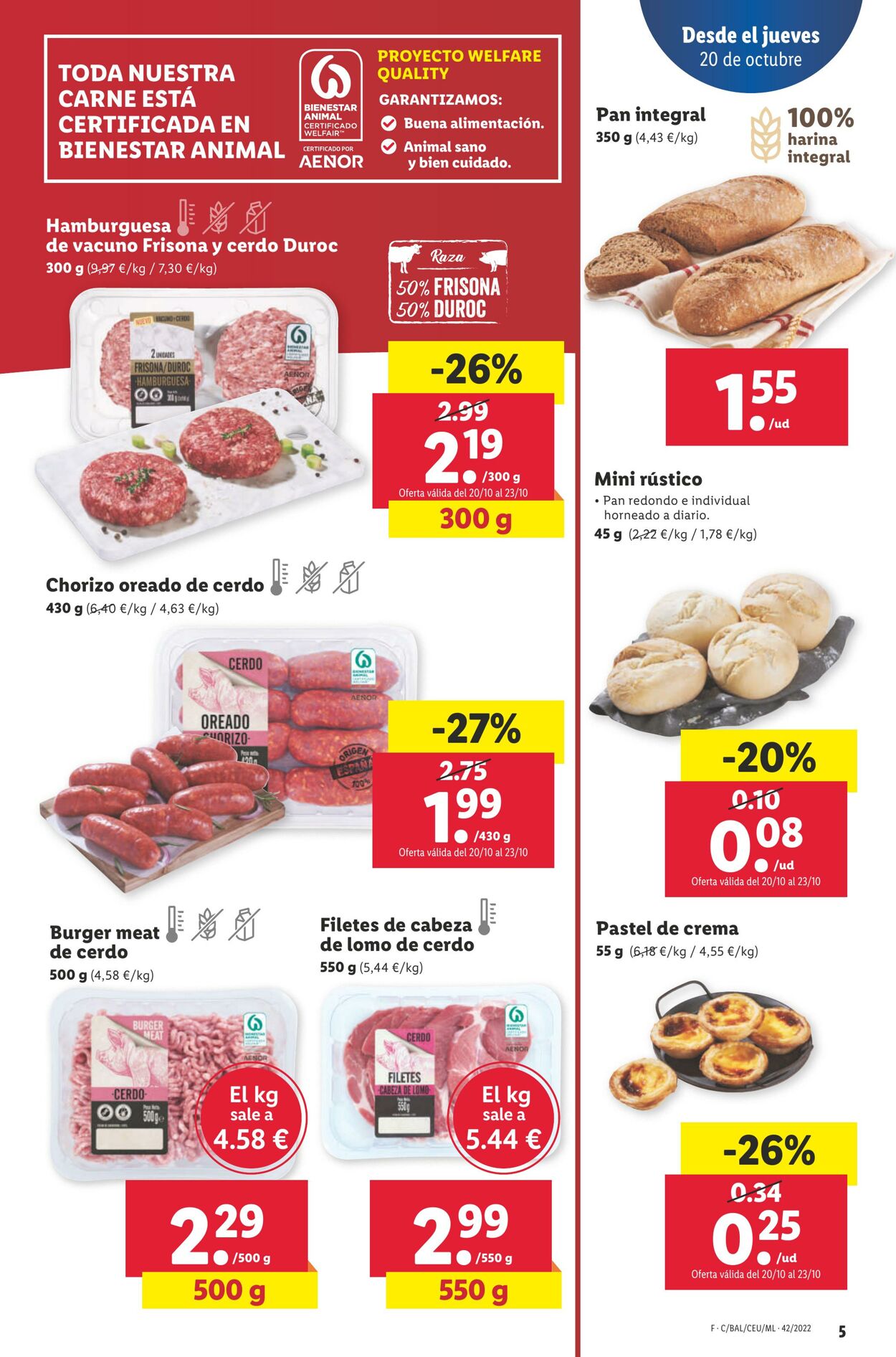 Folleto Lidl 20.10.2022 - 26.10.2022