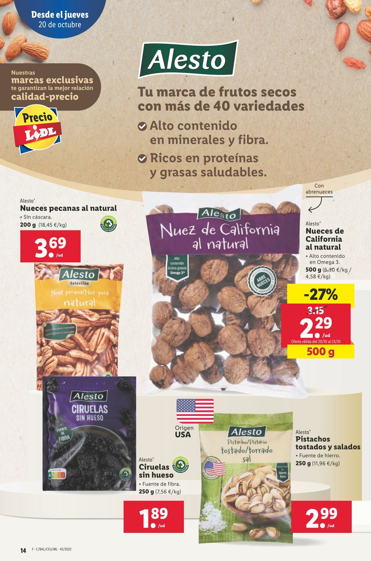 Folleto Lidl 20.10.2022 - 26.10.2022