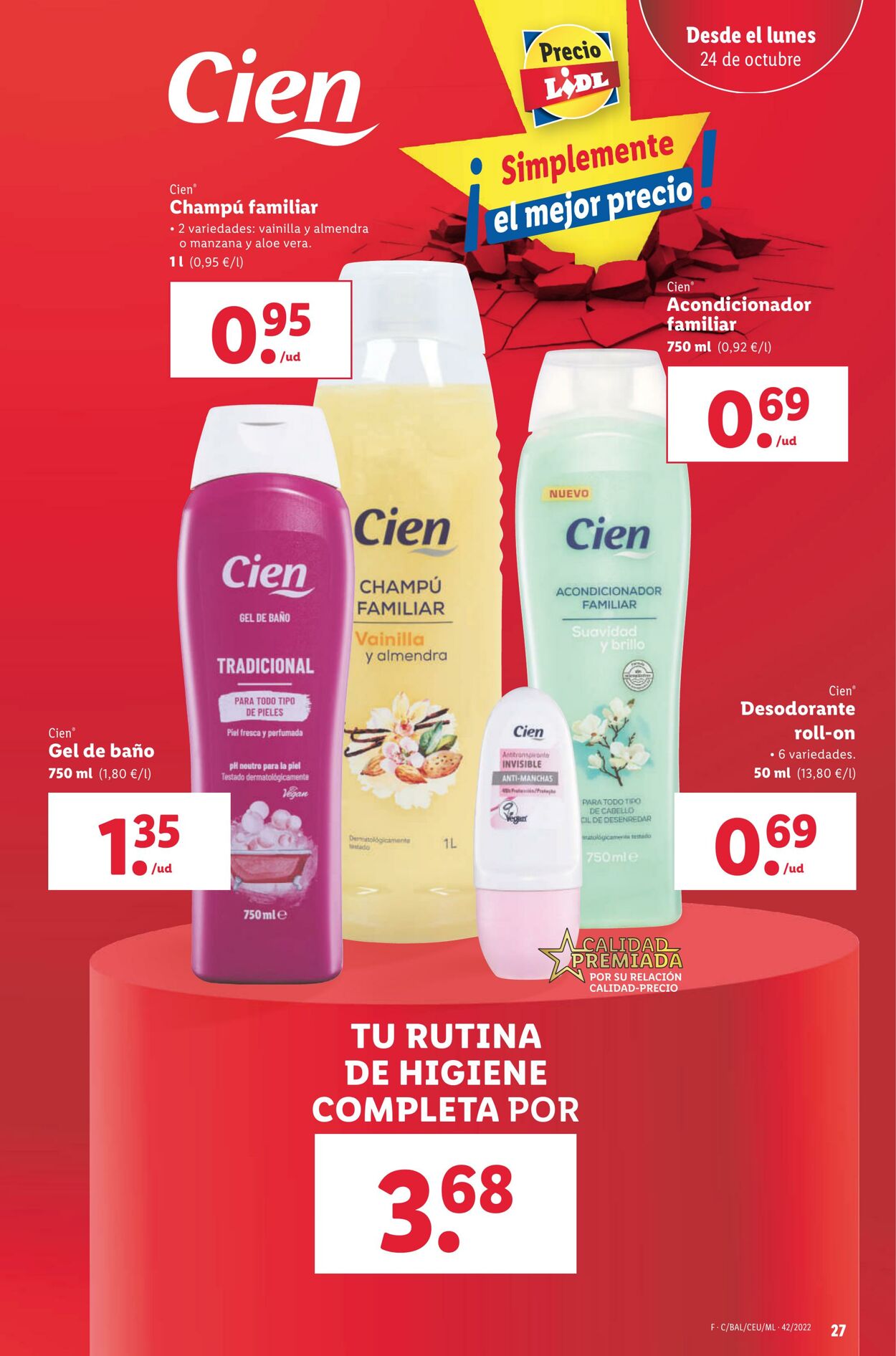 Folleto Lidl 20.10.2022 - 26.10.2022