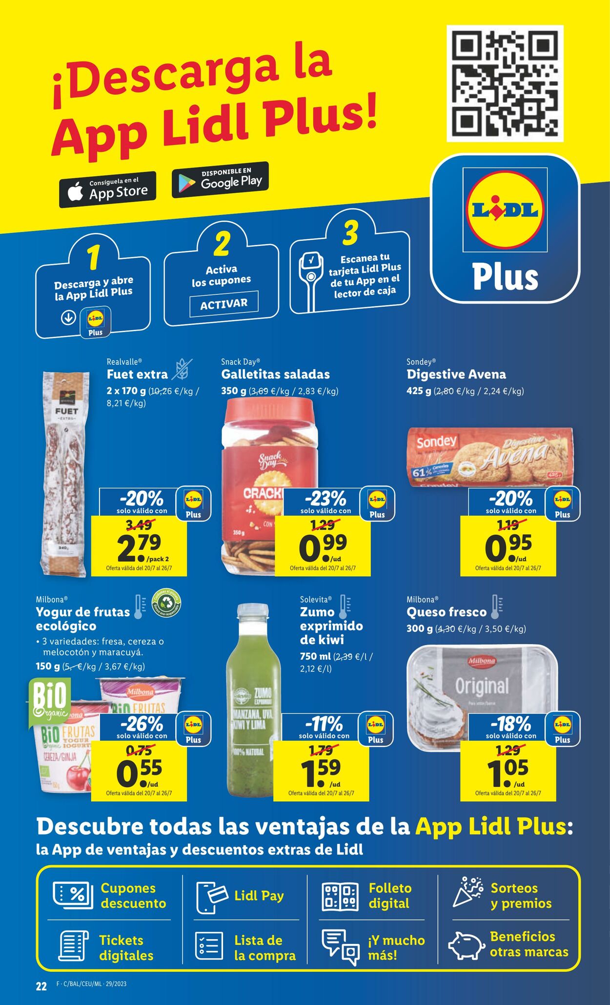 Folleto Lidl 20.07.2023 - 26.07.2023