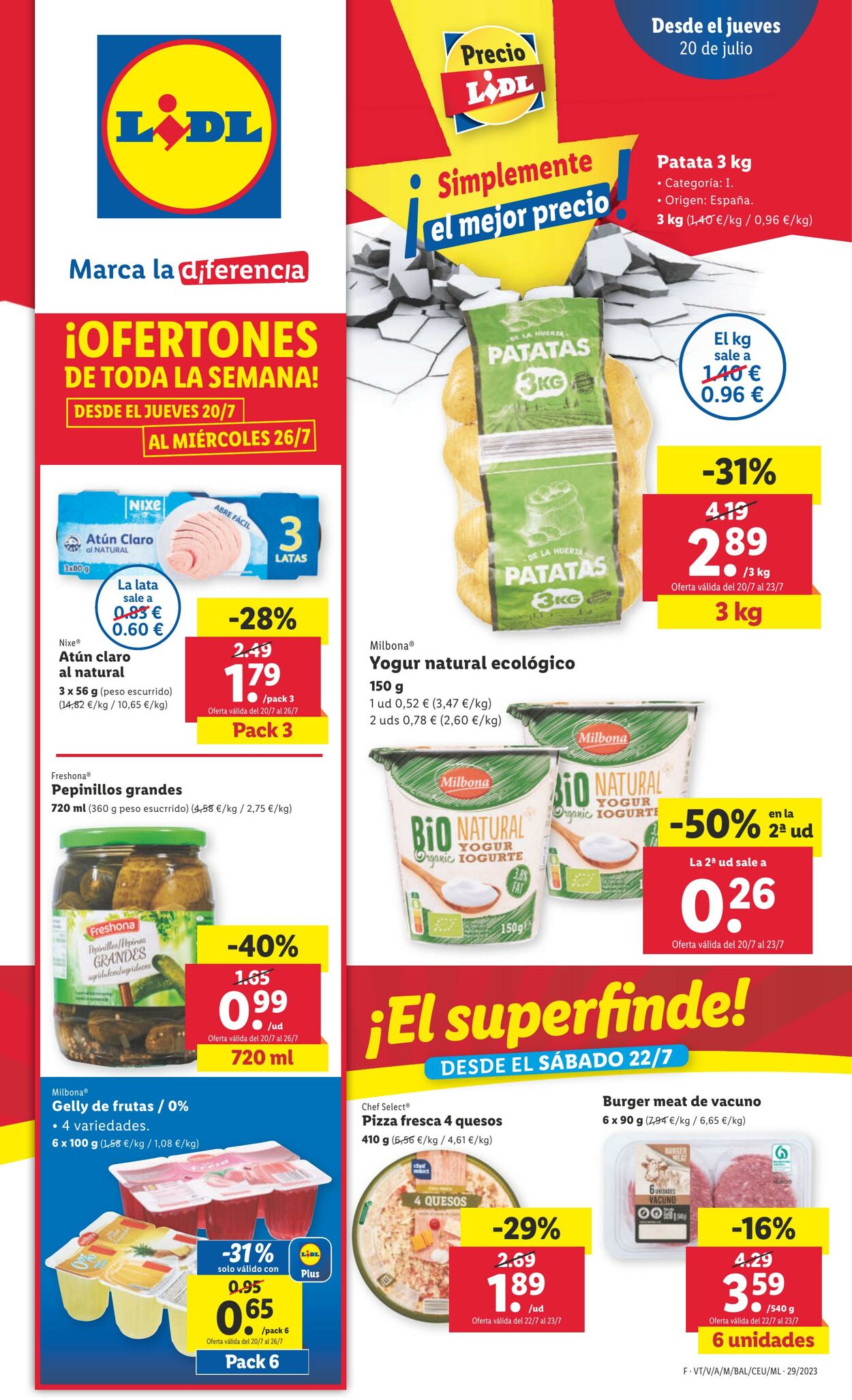 Folleto Lidl 20.07.2023 - 26.07.2023