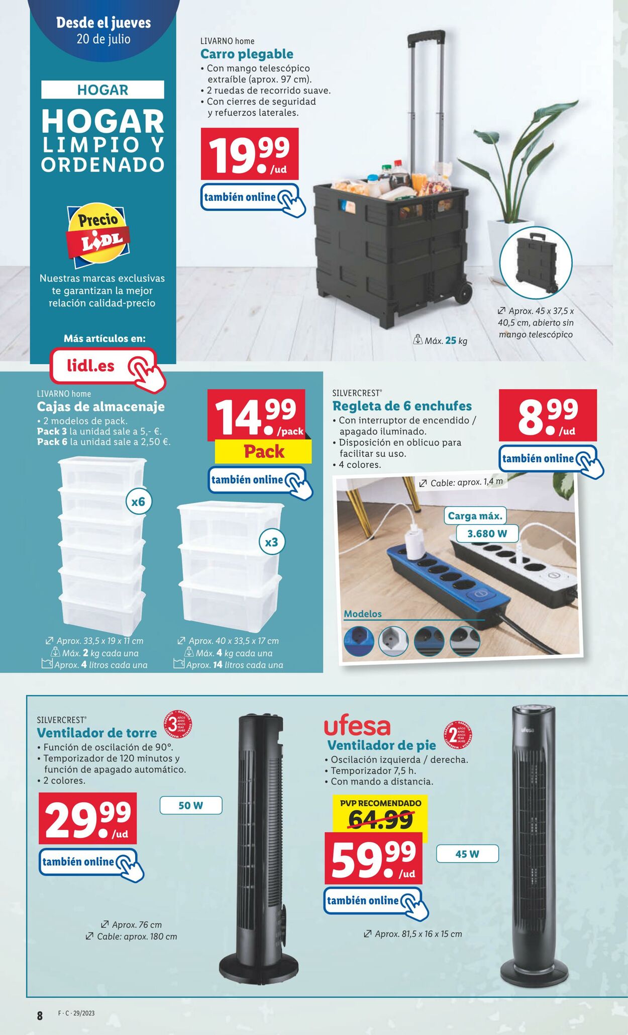 Folleto Lidl 20.07.2023 - 26.07.2023