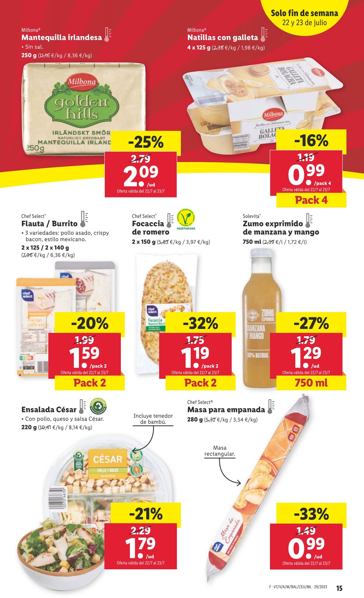 Folleto Lidl 20.07.2023 - 26.07.2023