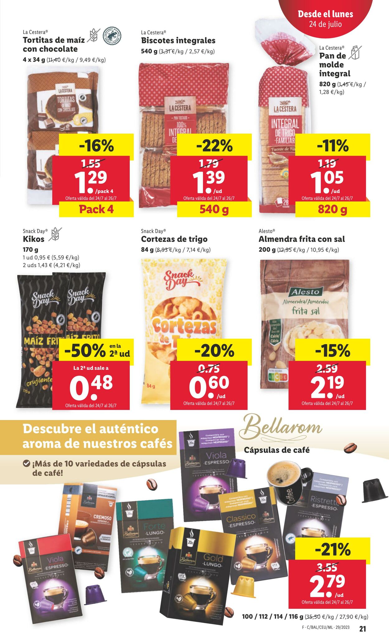 Folleto Lidl 20.07.2023 - 26.07.2023