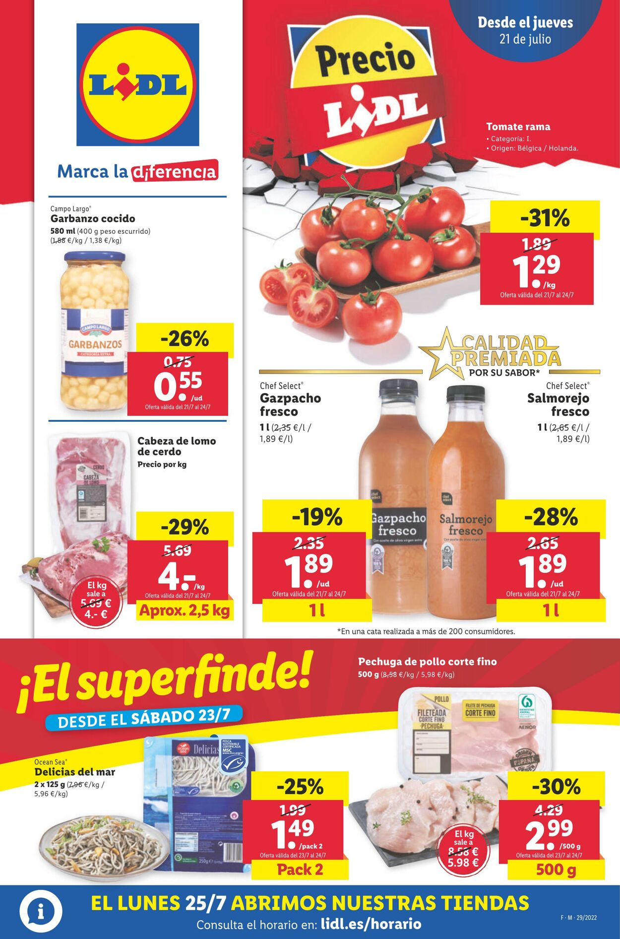 Folleto Lidl 21.07.2022 - 27.07.2022