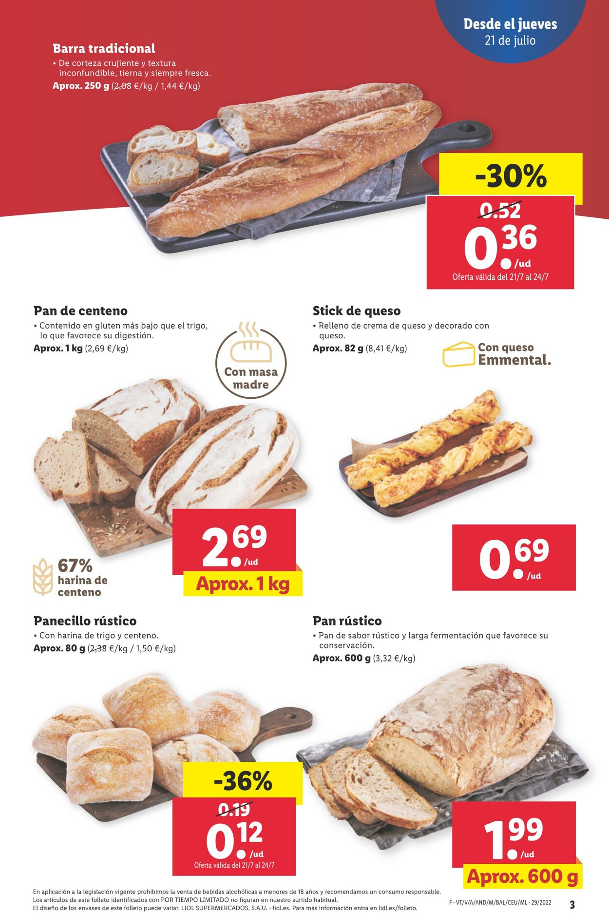 Folleto Lidl 21.07.2022 - 27.07.2022