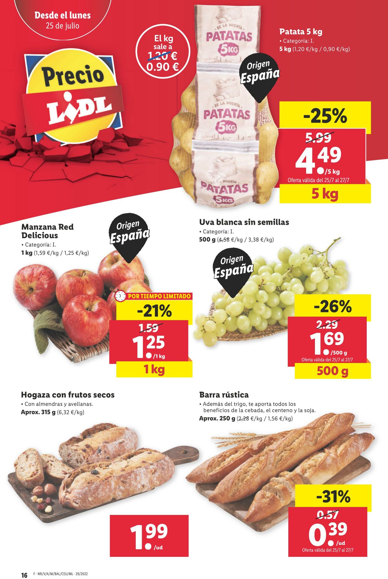 Folleto Lidl 21.07.2022 - 27.07.2022