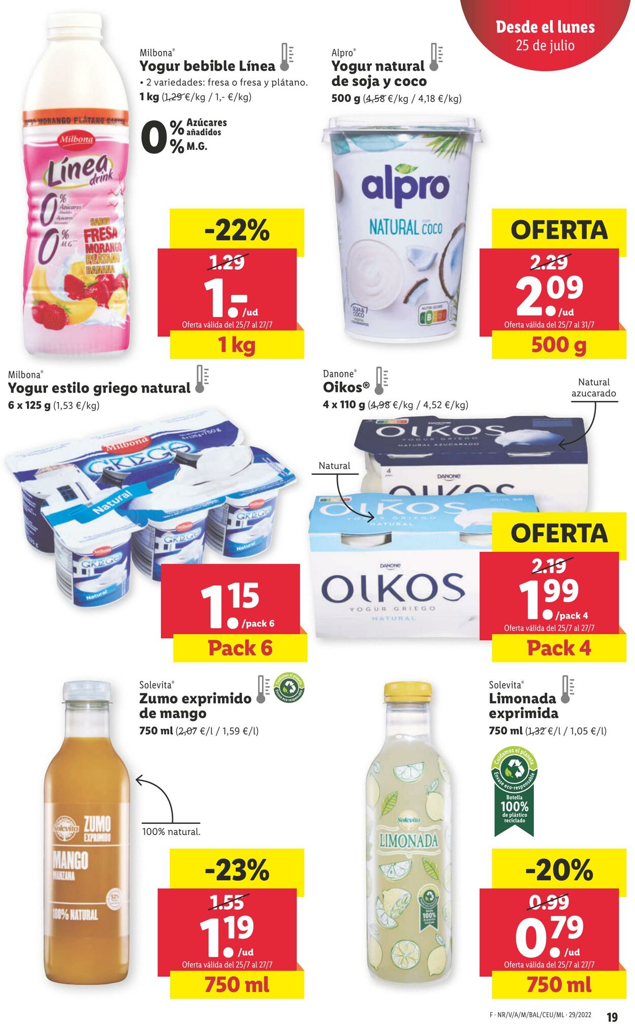 Folleto Lidl 21.07.2022 - 27.07.2022