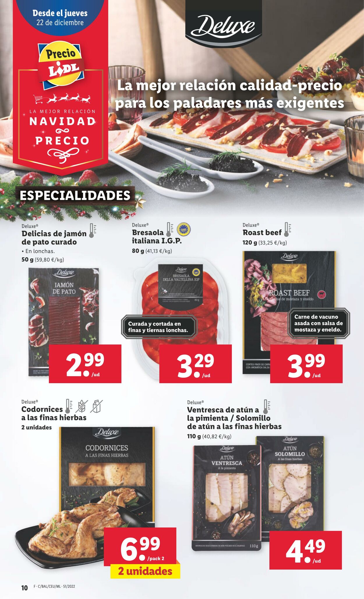 Folleto Lidl 22.12.2022 - 28.12.2022