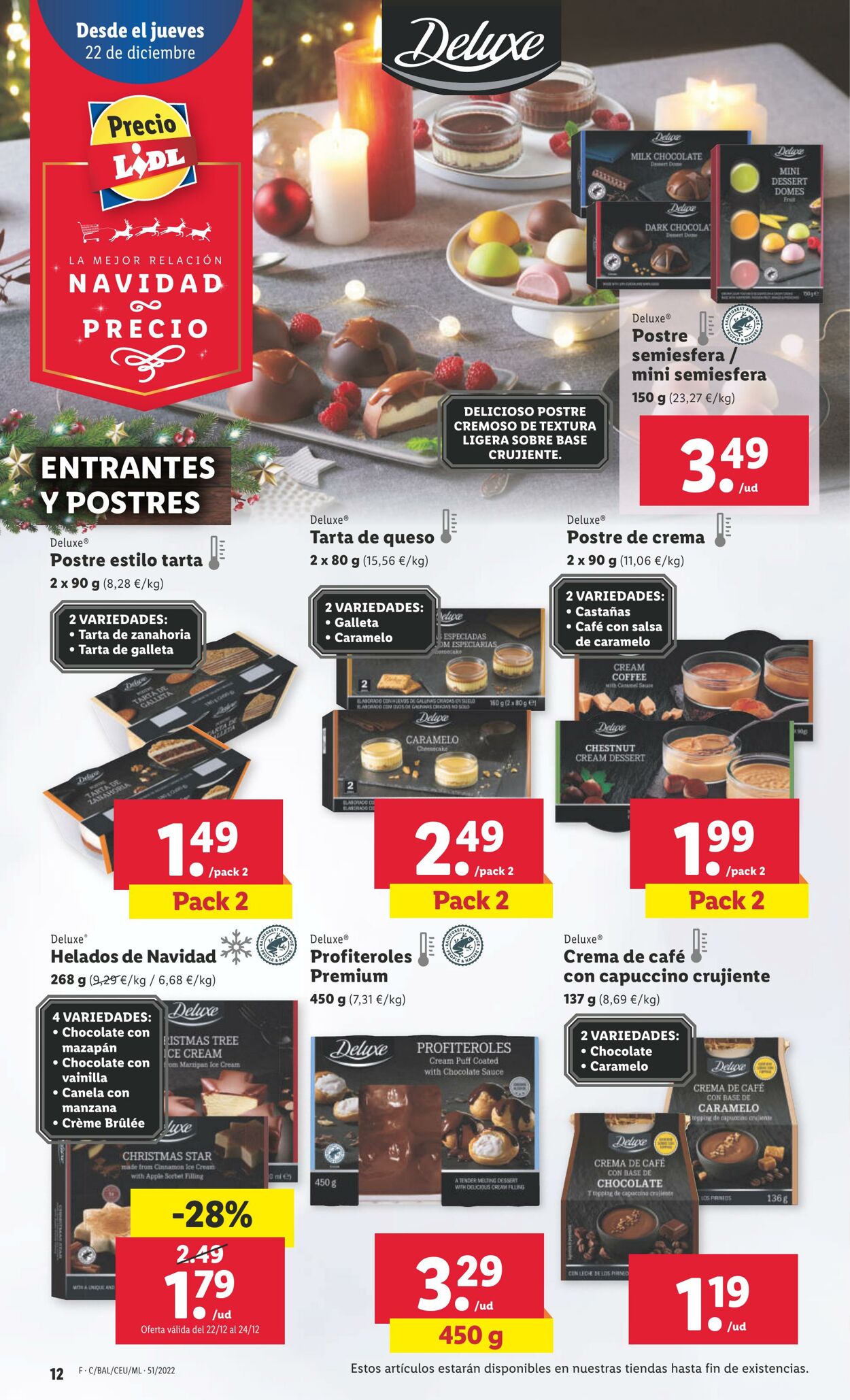 Folleto Lidl 22.12.2022 - 28.12.2022