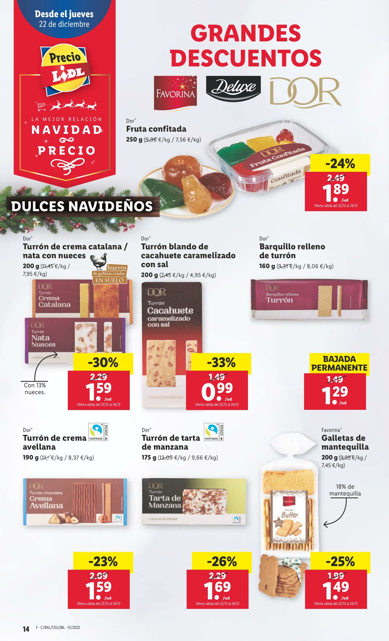 Folleto Lidl 22.12.2022 - 28.12.2022