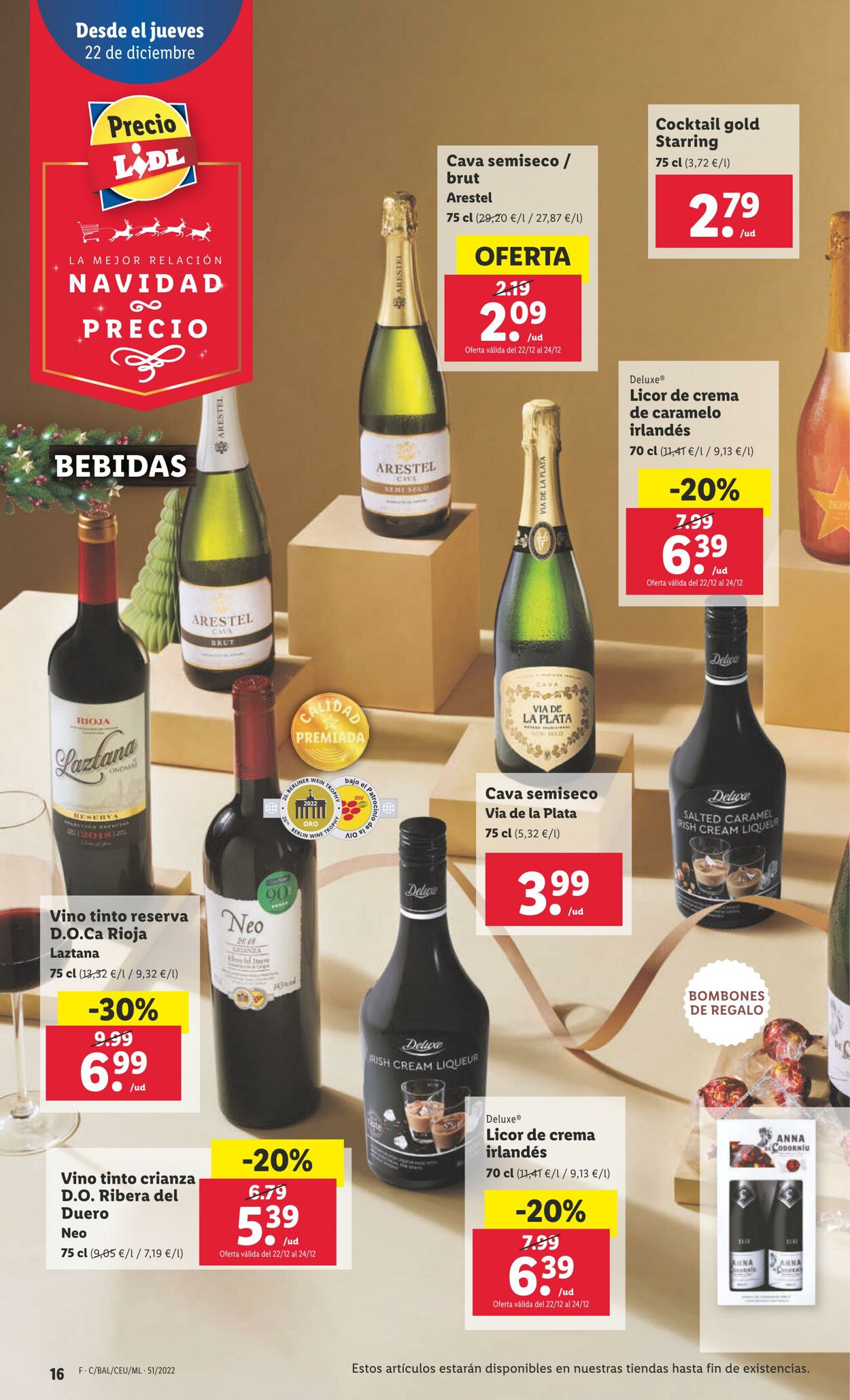 Folleto Lidl 22.12.2022 - 28.12.2022