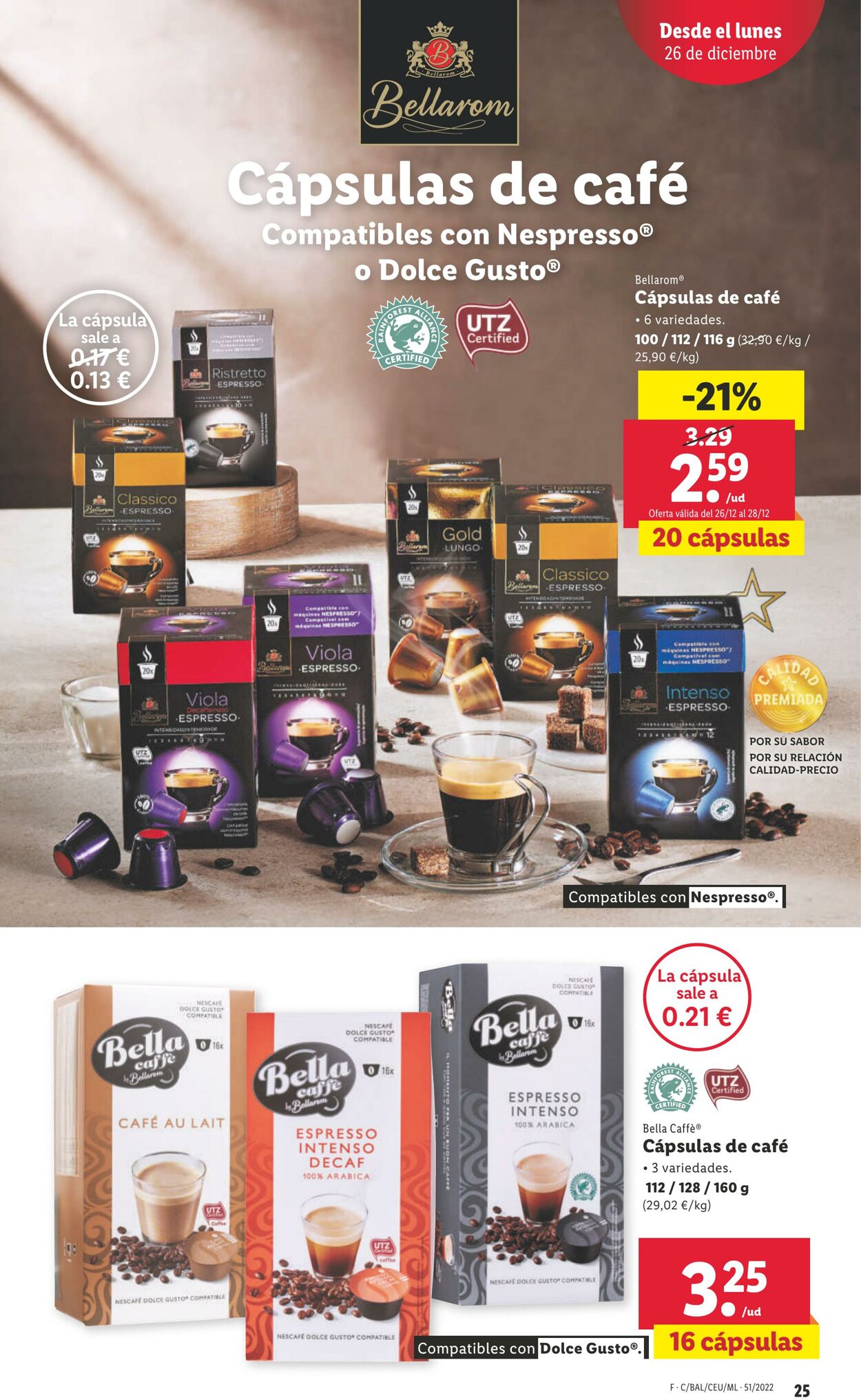 Folleto Lidl 22.12.2022 - 28.12.2022