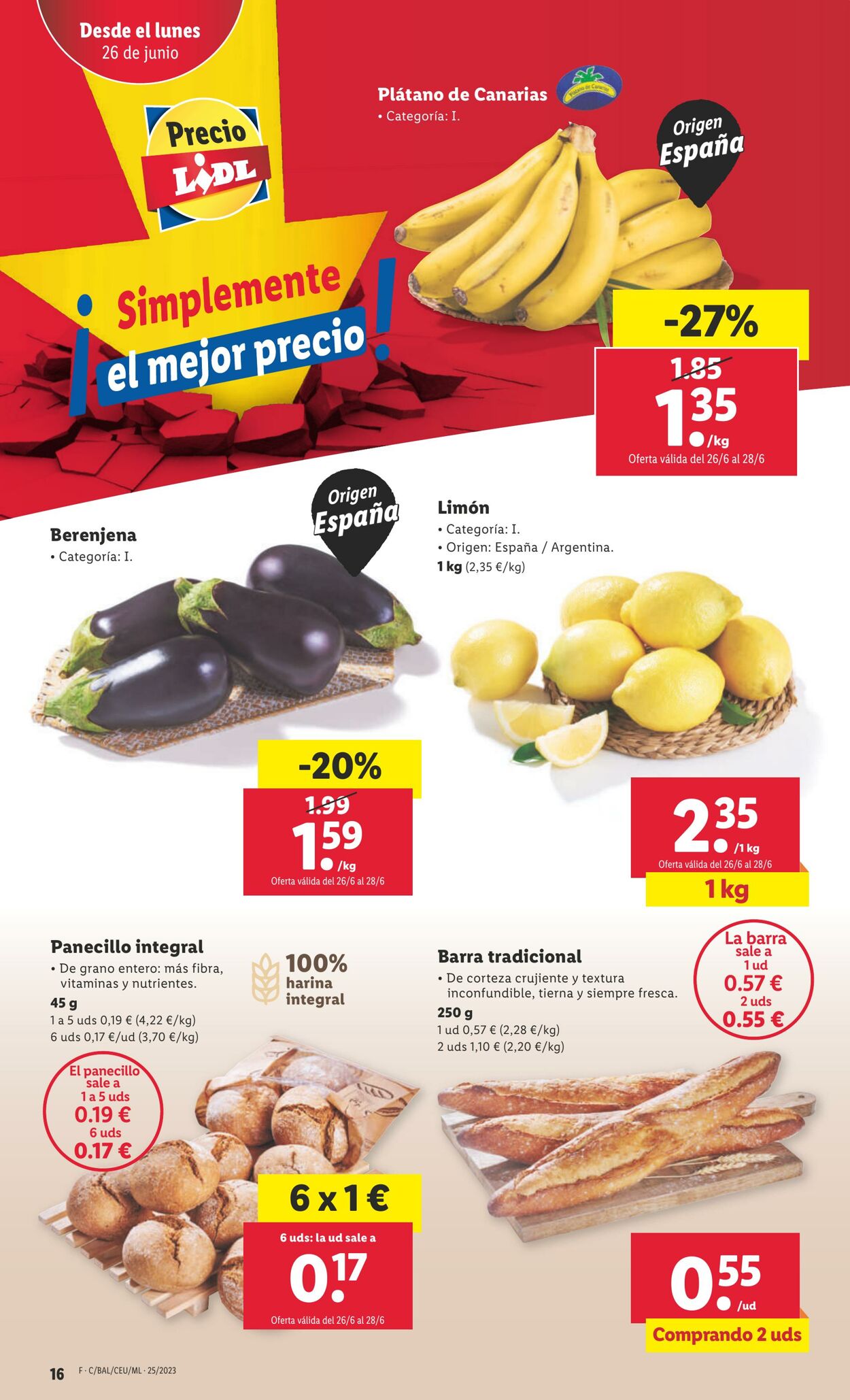 Folleto Lidl 22.06.2023 - 28.06.2023