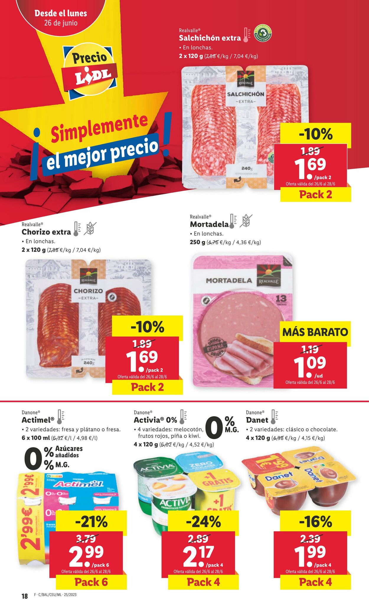 Folleto Lidl 22.06.2023 - 28.06.2023