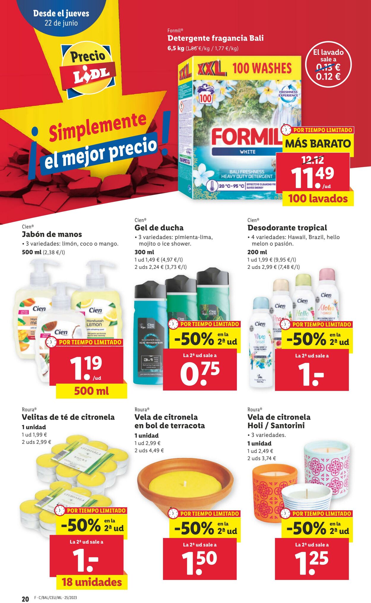 Folleto Lidl 22.06.2023 - 29.06.2023