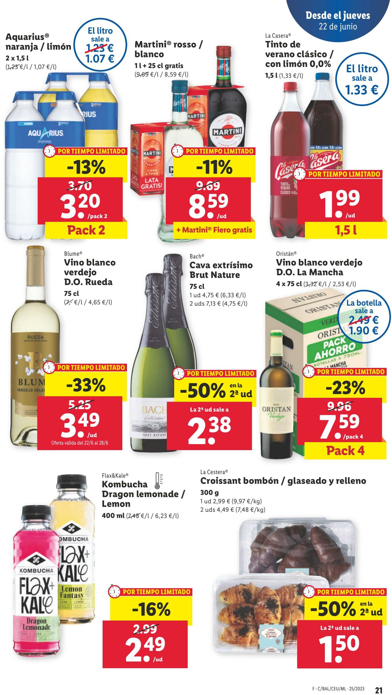 Folleto Lidl 22.06.2023 - 29.06.2023