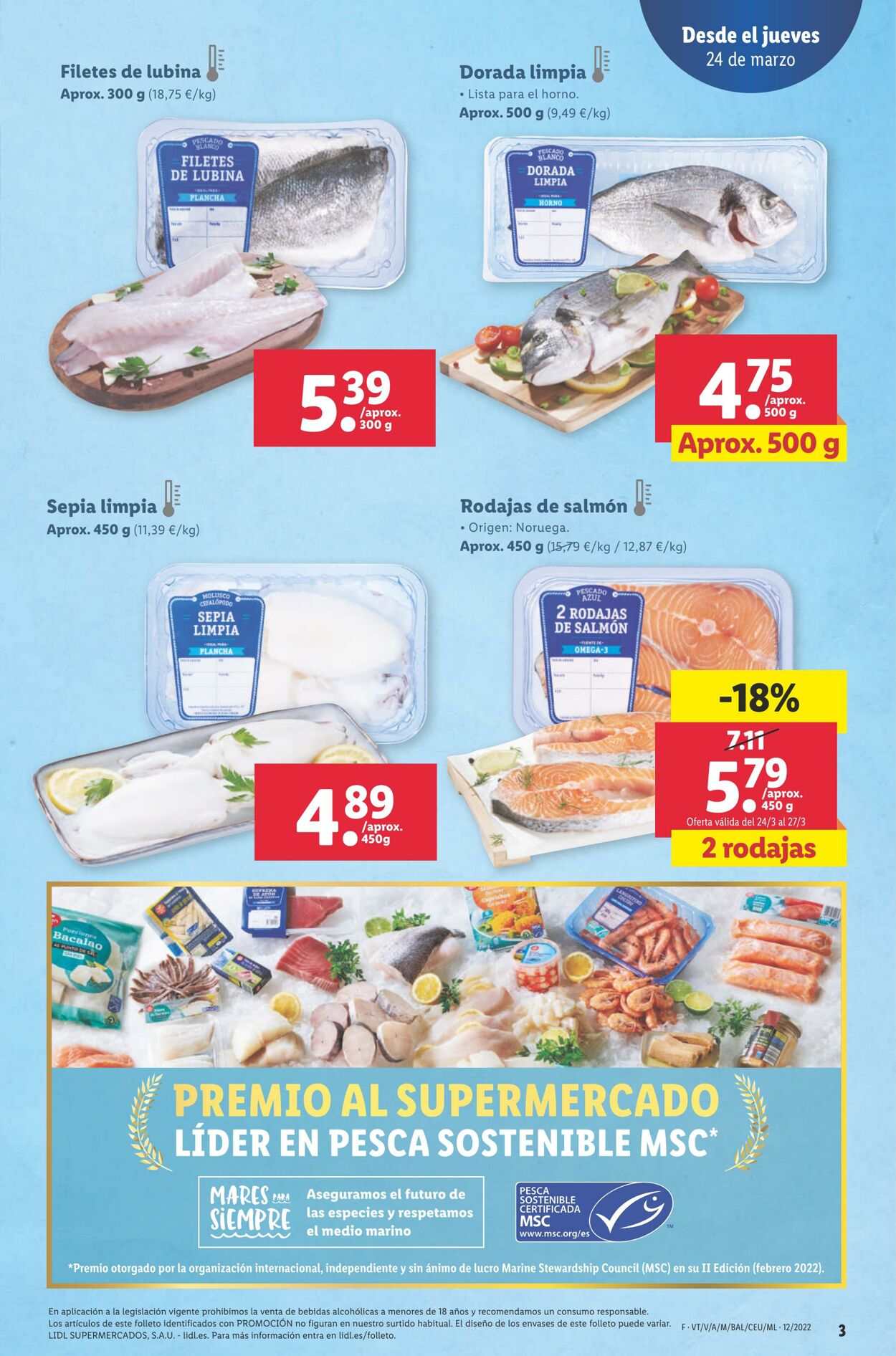 Folleto Lidl 24.03.2022 - 30.03.2022