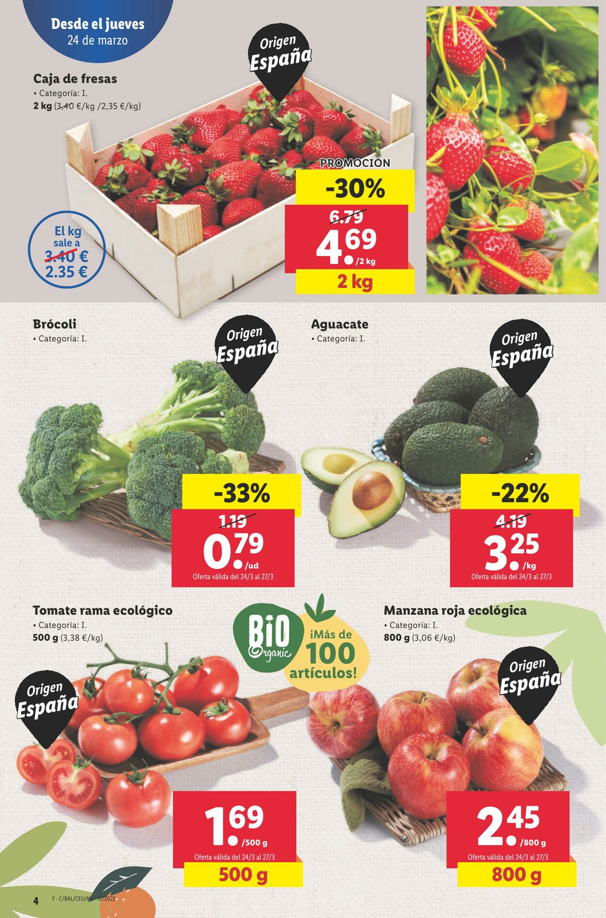 Folleto Lidl 24.03.2022 - 30.03.2022