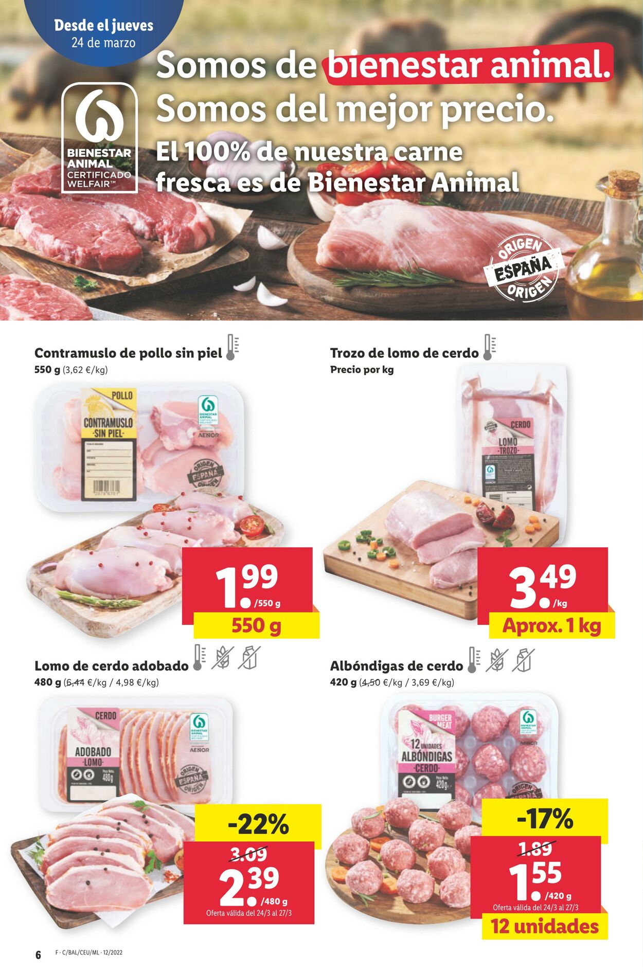 Folleto Lidl 24.03.2022 - 30.03.2022