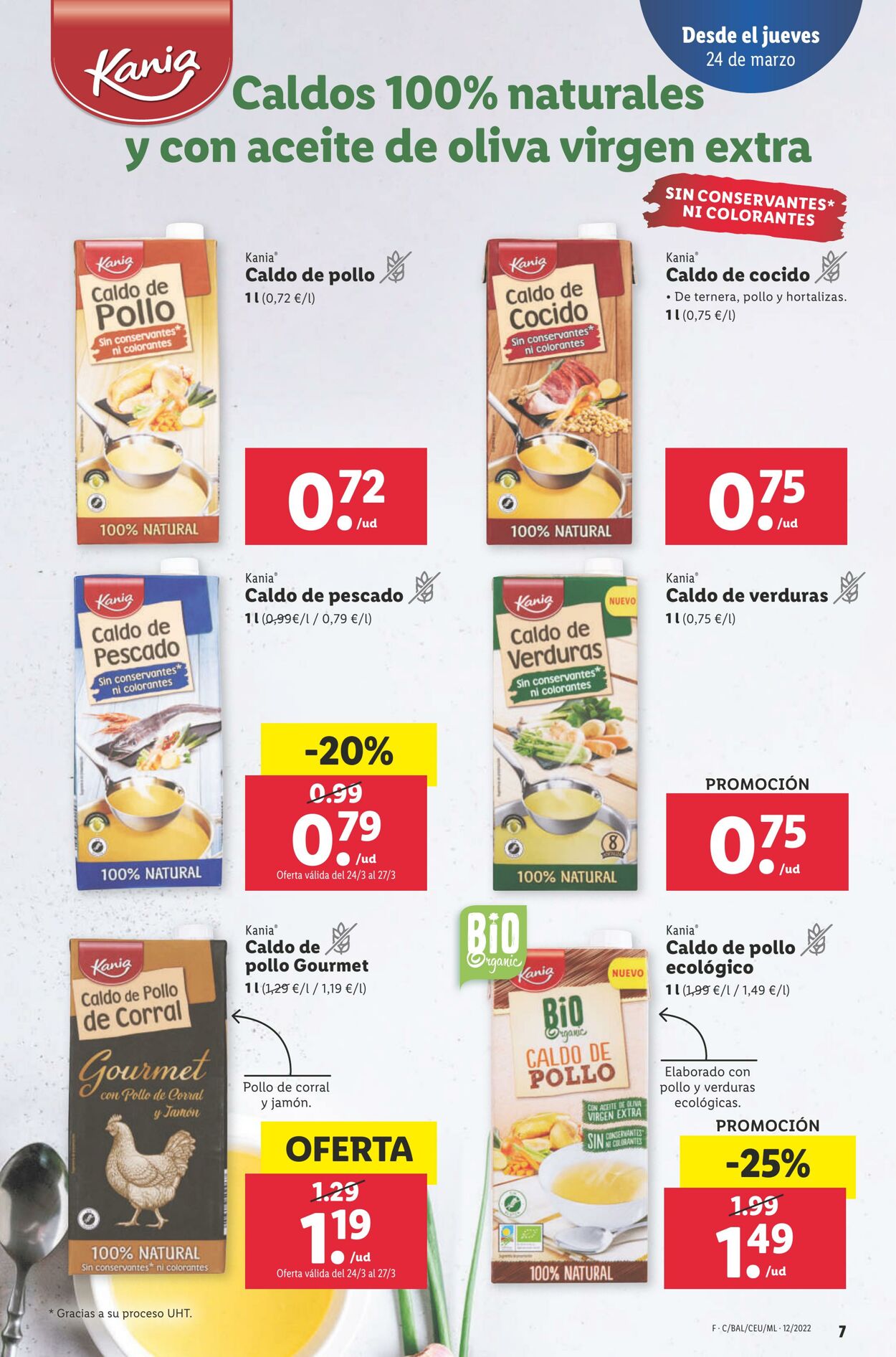 Folleto Lidl 24.03.2022 - 30.03.2022