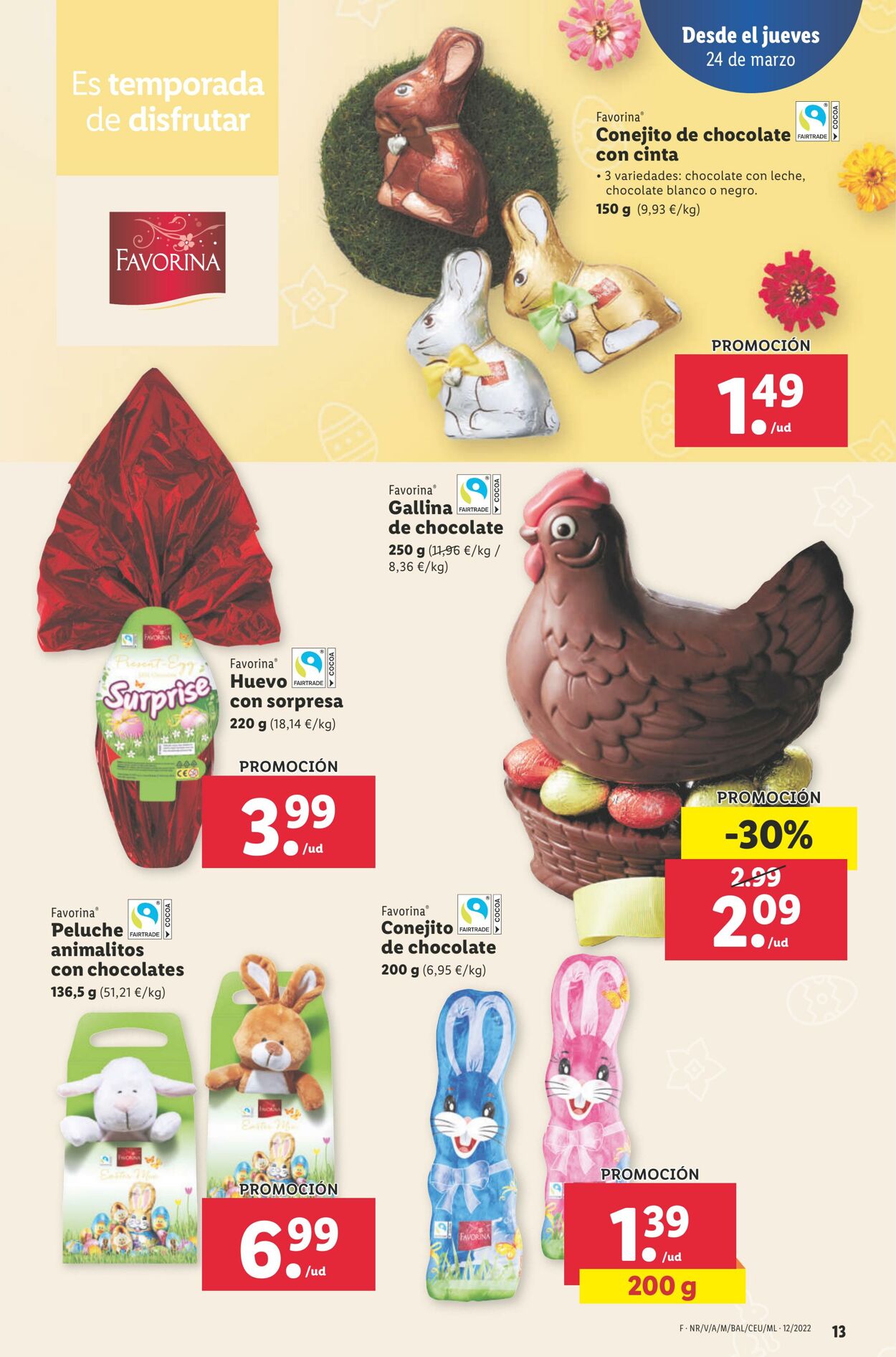 Folleto Lidl 24.03.2022 - 30.03.2022