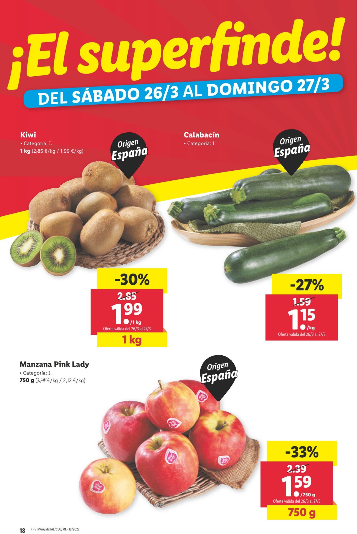 Folleto Lidl 24.03.2022 - 30.03.2022