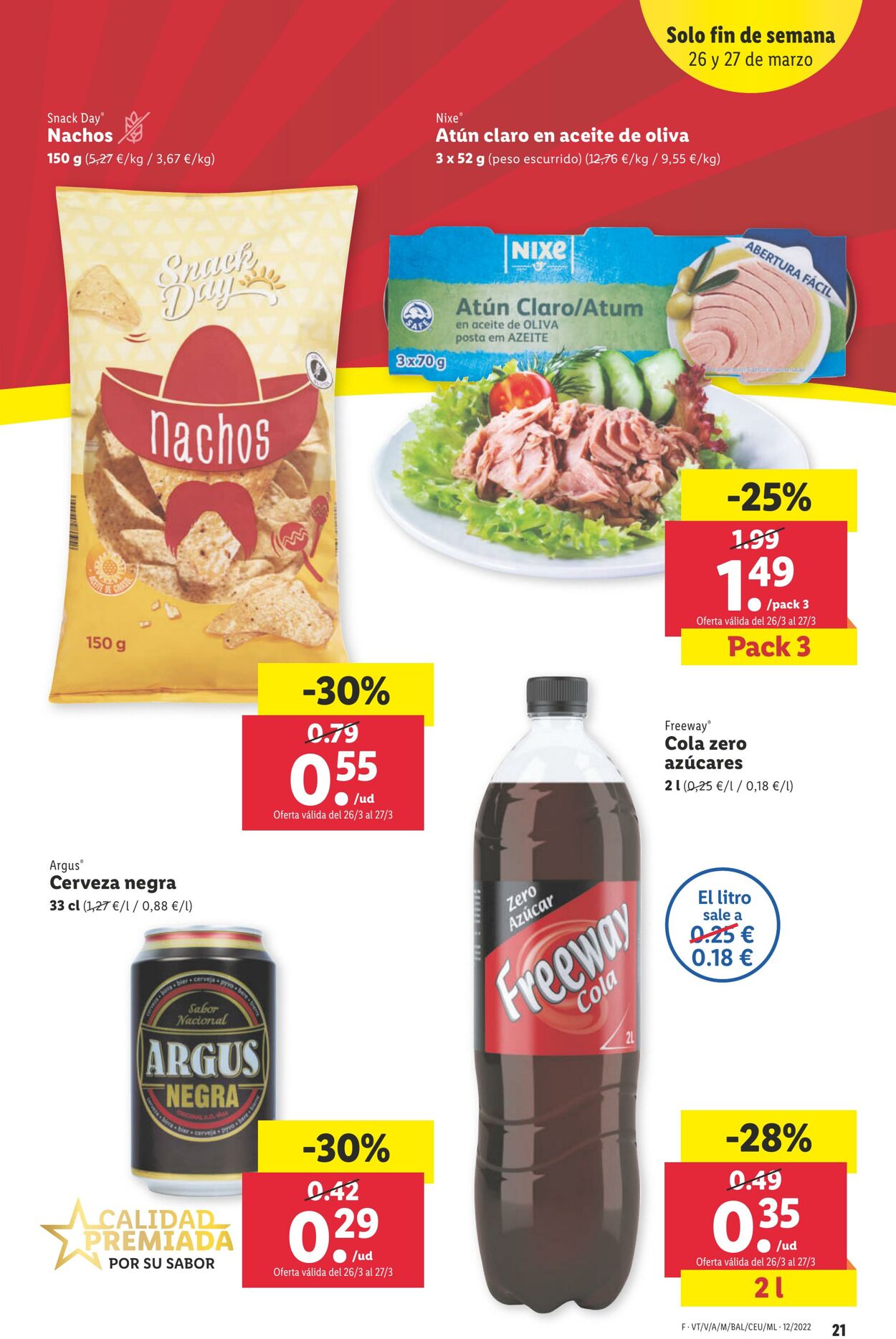 Folleto Lidl 24.03.2022 - 30.03.2022