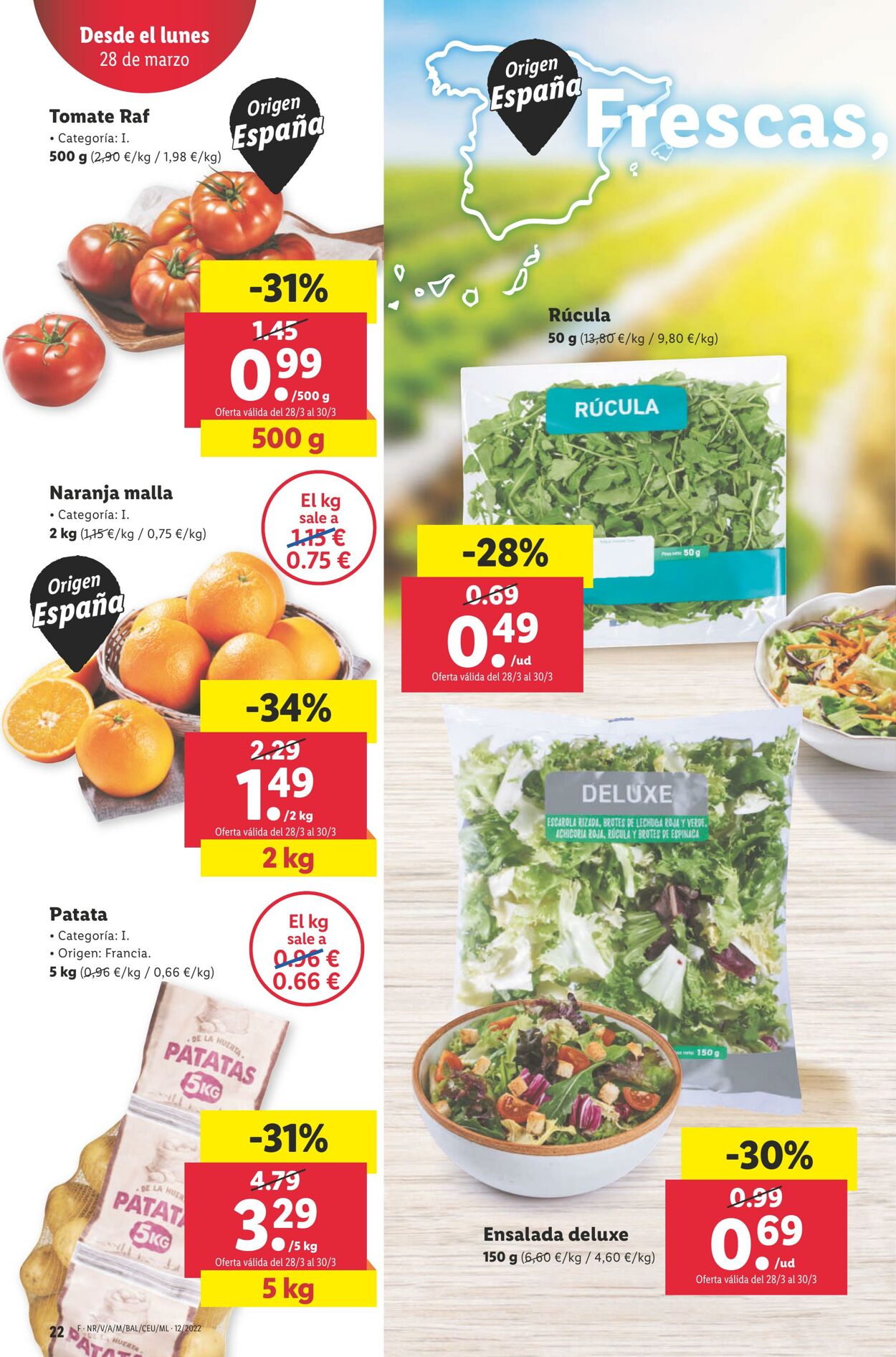 Folleto Lidl 24.03.2022 - 30.03.2022