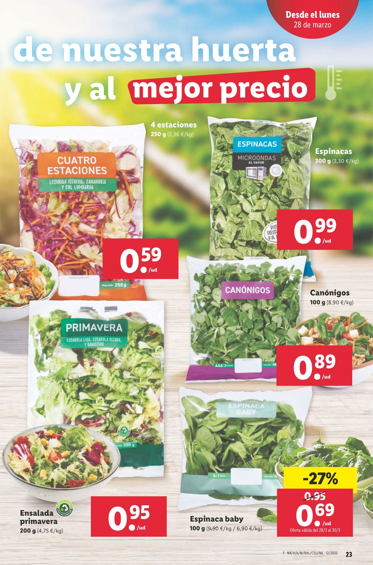 Folleto Lidl 24.03.2022 - 30.03.2022