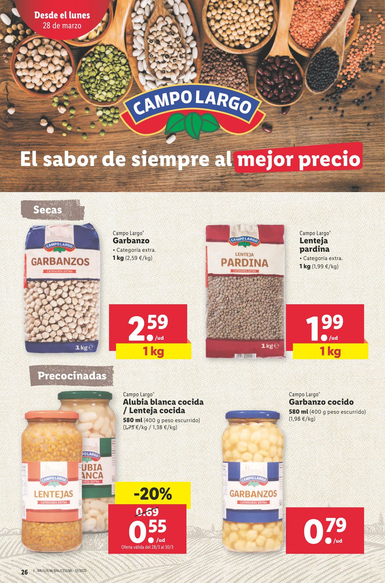 Folleto Lidl 24.03.2022 - 30.03.2022