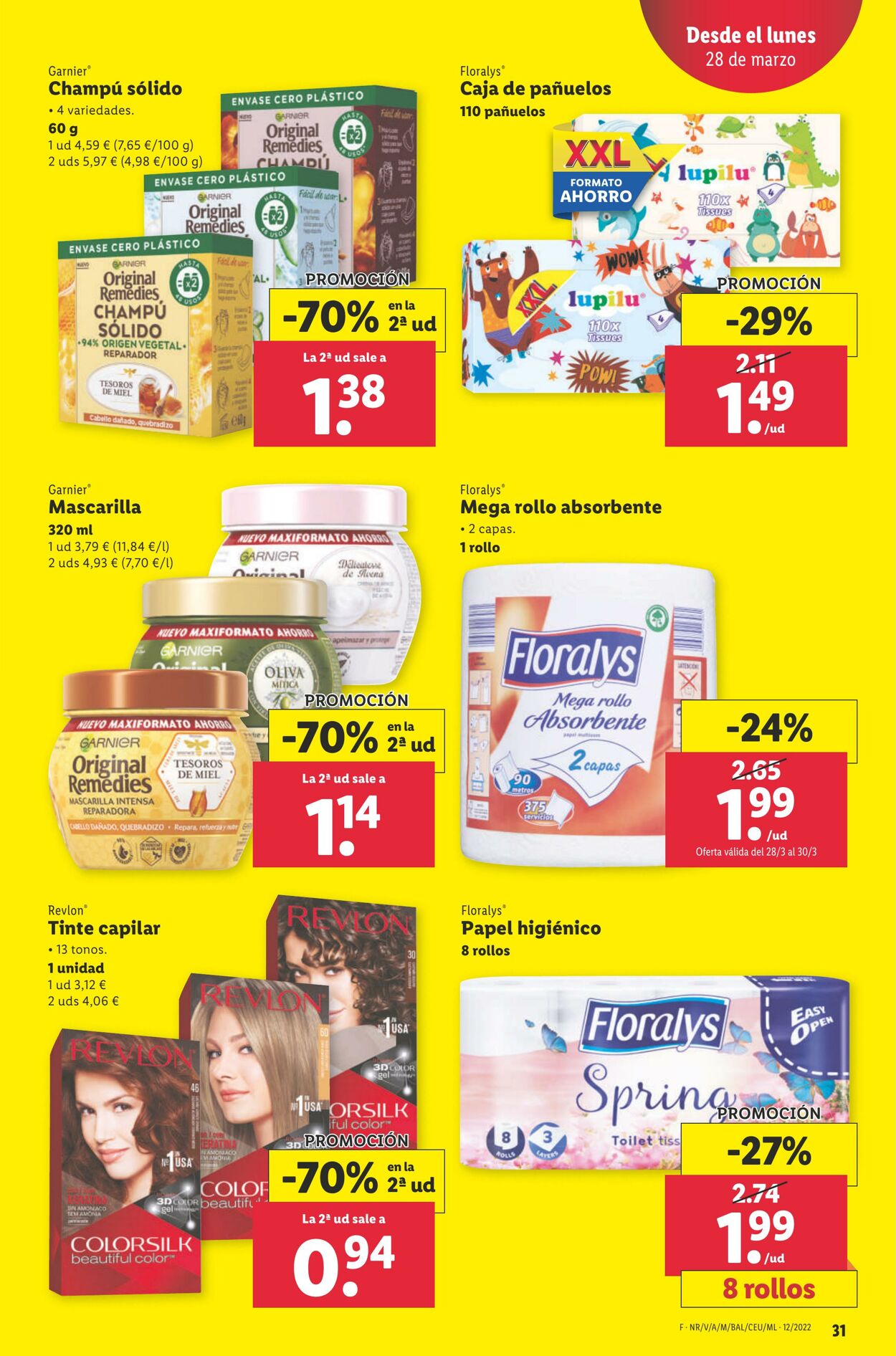 Folleto Lidl 24.03.2022 - 30.03.2022