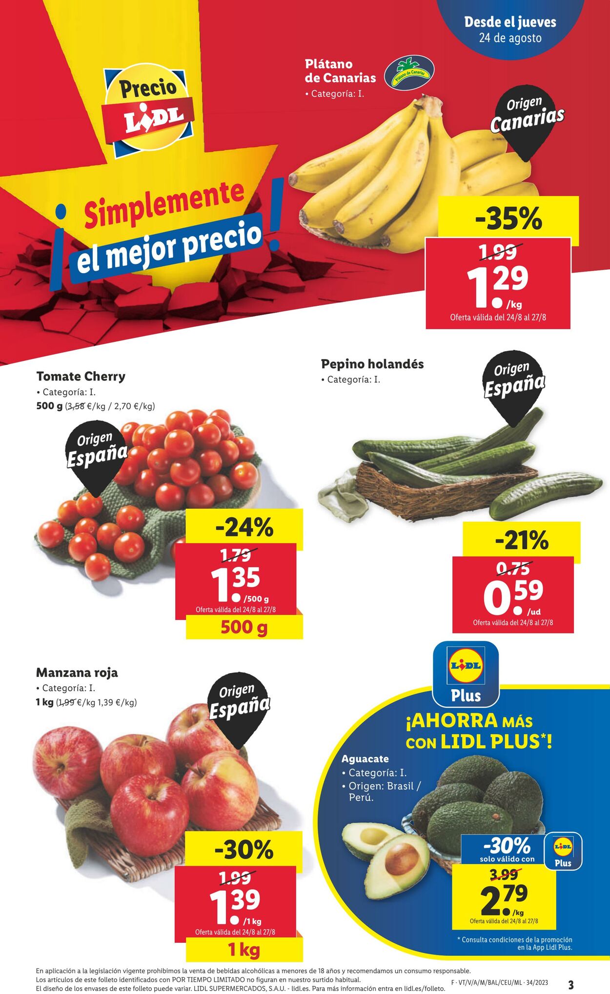 Folleto Lidl 24.08.2023 - 27.08.2023