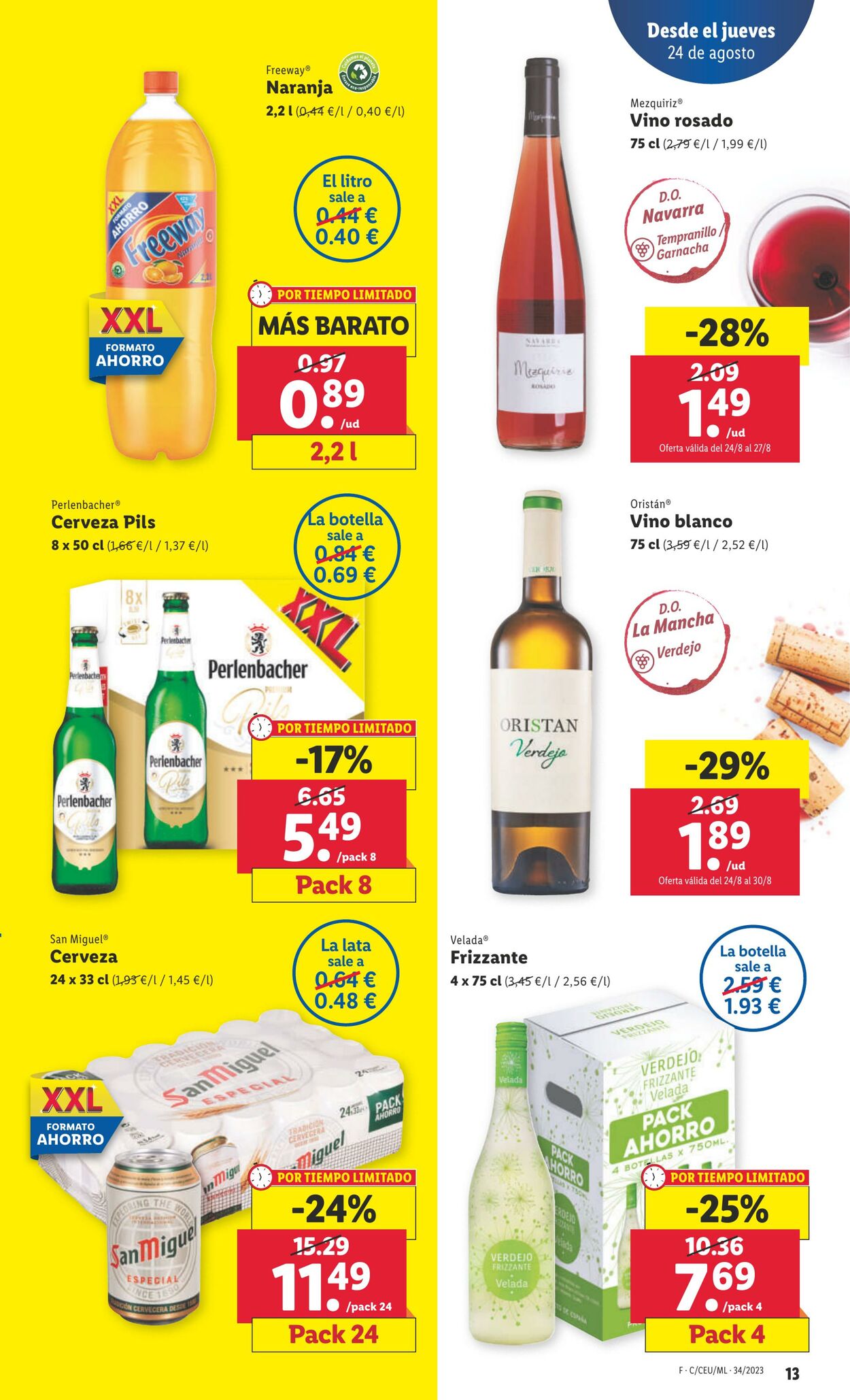 Folleto Lidl 24.08.2023 - 27.08.2023